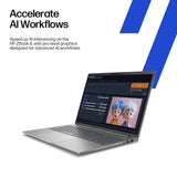 HP ZBook 8 G1i 14 inch Mobile Workstation PC - Data Science 512 GB SSD Windows 11 Pro AI PC