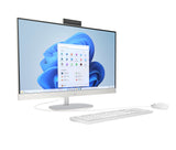 HP All-in-One 27-cr0045na Intel® Core™ i5 i5-1335U 68.6 cm (27") 1920 x 1080 pixels All-in-One PC 8 GB DDR4-SDRAM 512 GB SSD Windows 11 Home Wi-Fi 6 (802.11ax) White