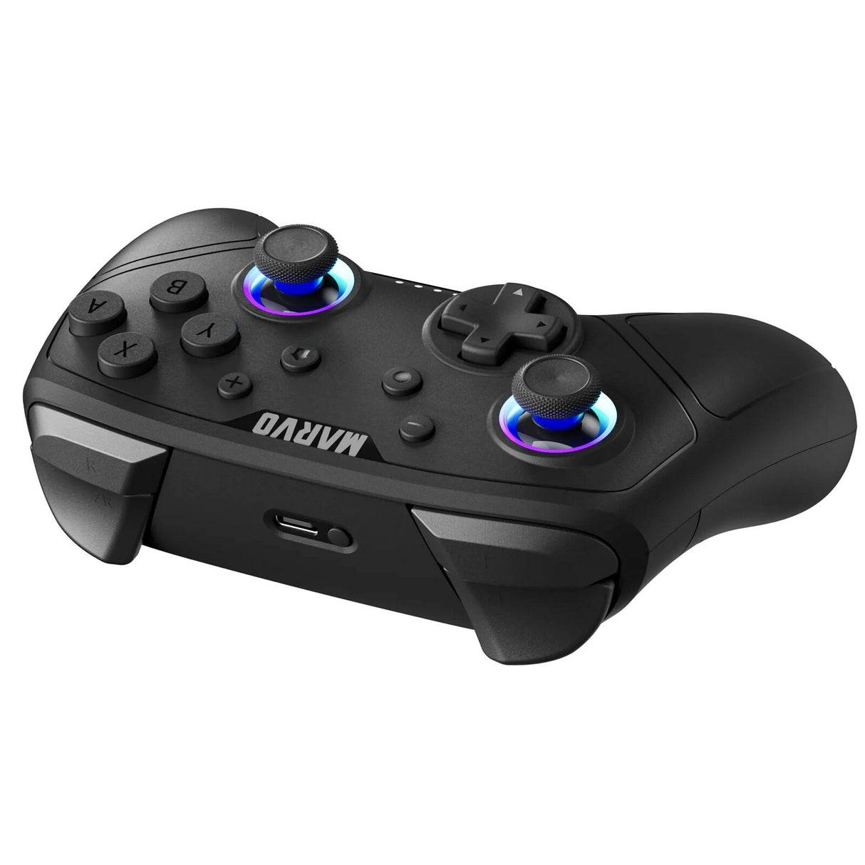Marvo GT-80 Pact 60 Wireless Gaming Controller Compatible with PS3, PS4, Switch, PC and Mobile (Black)