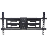 Manhattan Wall Mount for TV & Monitors (Full Motion), For screens 37" to 75", VESA compatability: all between 200x200mm and 800x400mm - check the dimensions of the four mounting holes on back of screen to ensure it fits, Max 75kg, Black, Bracket, Lifetime