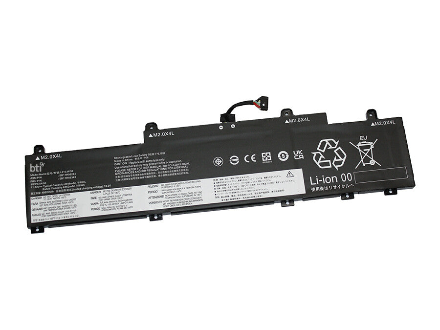 BTI L22D3P70 compatible 47Wh 3-cell battery for LENOVO THINKPAD L14 G4