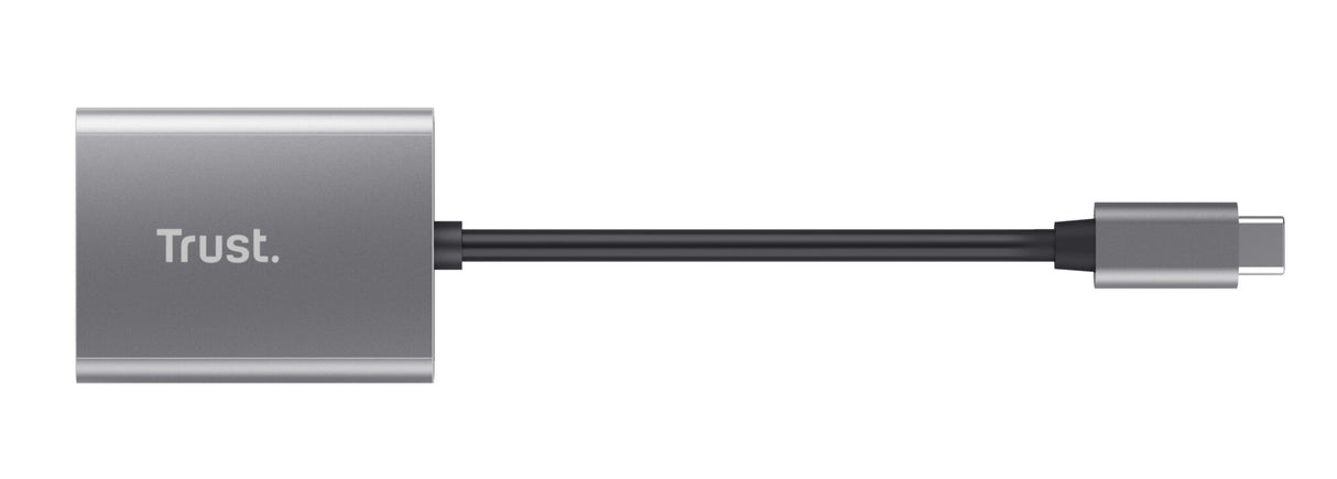 Trust 24136 card reader USB 3.2 Gen 1 (3.1 Gen 1) Type-C Aluminium