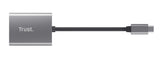Trust 24136 card reader USB 3.2 Gen 1 (3.1 Gen 1) Type-C Aluminium