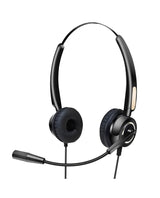 Urban Factory MOVEE: OVER-THE-EAR USB WIRED HEADSET WITH REMOTE CONTROL - USB-A. USB-C and 3.5 mm Jack