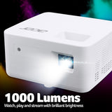 Acer PD1800 DLP Projector, 4K Ultra HD (3840×2160), 1000 ANSI Lumens