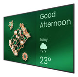 BenQ ST4304 Digital signage flat panel 109.2 cm (43") 350 cd/m² 4K Ultra HD Black Built-in processor Android 14 18/7