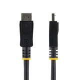 StarTech.com 2m (6ft) DisplayPort 1.2 Cable - 4K x 2K Ultra HD VESA Certified DisplayPort Cable - DP to DP Cable for Monitor - DP Video/Display Cord - Latching DP Connectors