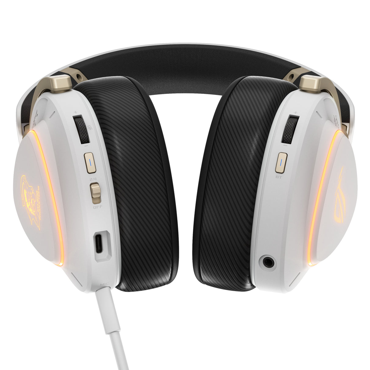 ASUS ROG Delta II-KJP Headset Wired & Wireless Head-band Gaming Bluetooth Black, White