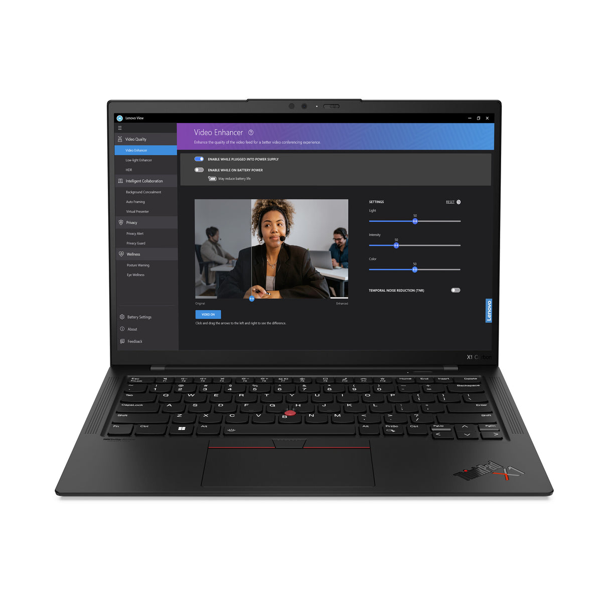 Lenovo ThinkPad X1 Carbon Gen 11 Intel® Core™ i7 i7-1355U Laptop 35.6 cm (14") 2.8K 16 GB LPDDR5-SDRAM 512 GB SSD Wi-Fi 6E (802.11ax) Windows 11 Pro UK English Black