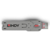 Lindy USB Type A Port Blocker Key, Pink