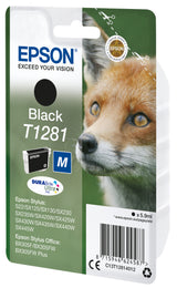 Epson Fox T1281 DURABrite Ultra Single Black Ink