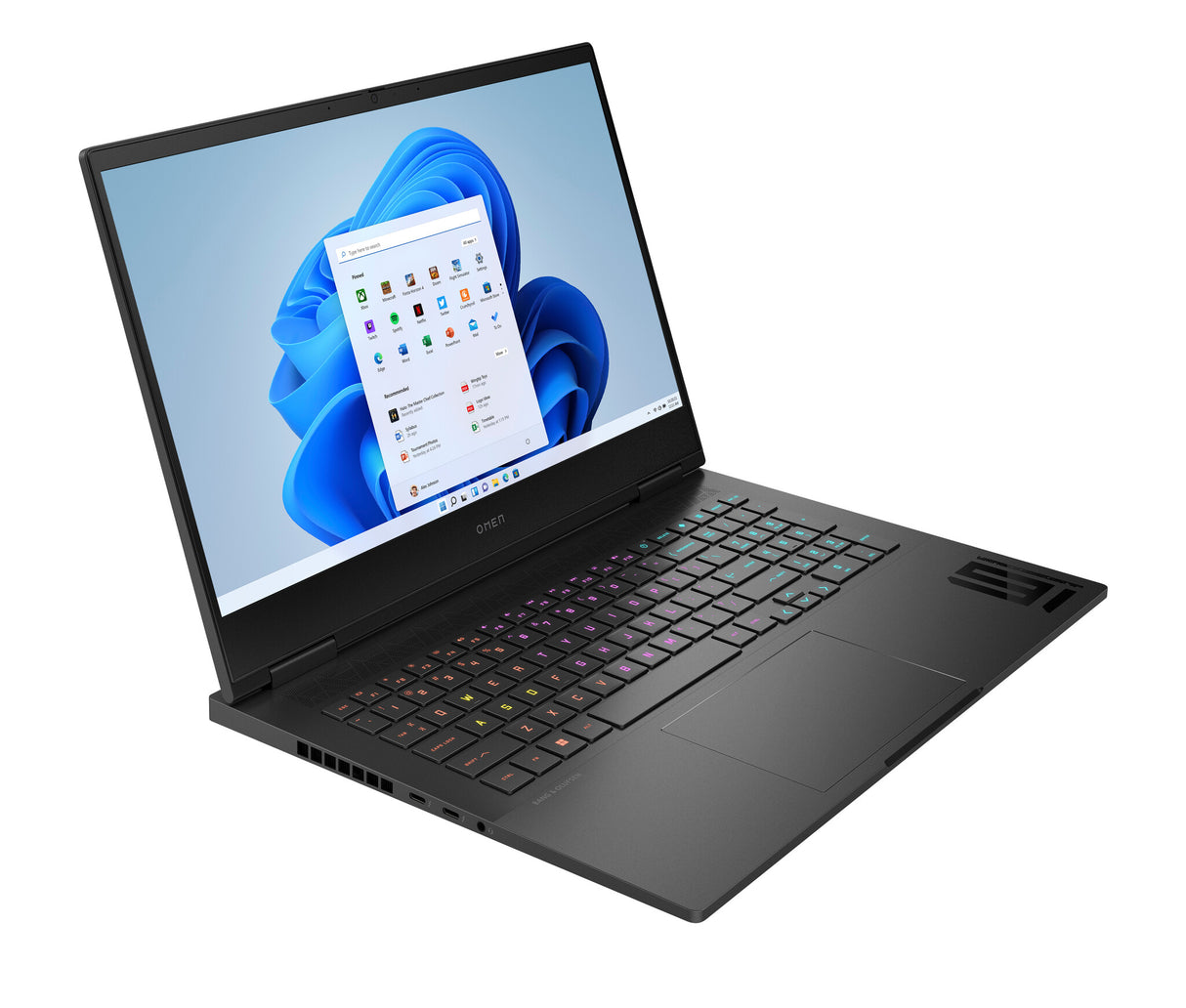 HP OMEN 16-wf1002na Intel® Core™ i7 i7-14700HX Laptop 40.9 cm (16.1") Full HD 16 GB DDR5-SDRAM 1 TB SSD NVIDIA GeForce RTX 4060 Wi-Fi 6E (802.11ax) Windows 11 Home Black