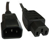 Origin Storage 5m Power Cable - PDU to Switch IEC C14(M)-IEC C15(F)