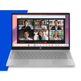 HP 14A-NM0001NAX MTK 540 8GB 128GB CHR MediaTek Chromebook 35.6 cm (14") HD LPDDR5-SDRAM Wi-Fi 6 (802.11ax) ChromeOS Silver