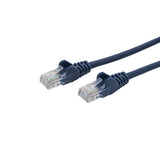 connektgear 5m RJ45 CAT6 UTP Stranded Flush Moulded LS0H Network Cable - 24AWG - Blue
