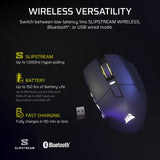 Corsair Scimitar Elite Wireless SE mouse Gaming Right-hand RF Wireless + Bluetooth Optical 33000 DPI