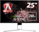 AOC AGON 1 AG251FG computer monitor 62.2 cm (24.5") 1920 x 1080 pixels Full HD LED Black, Red