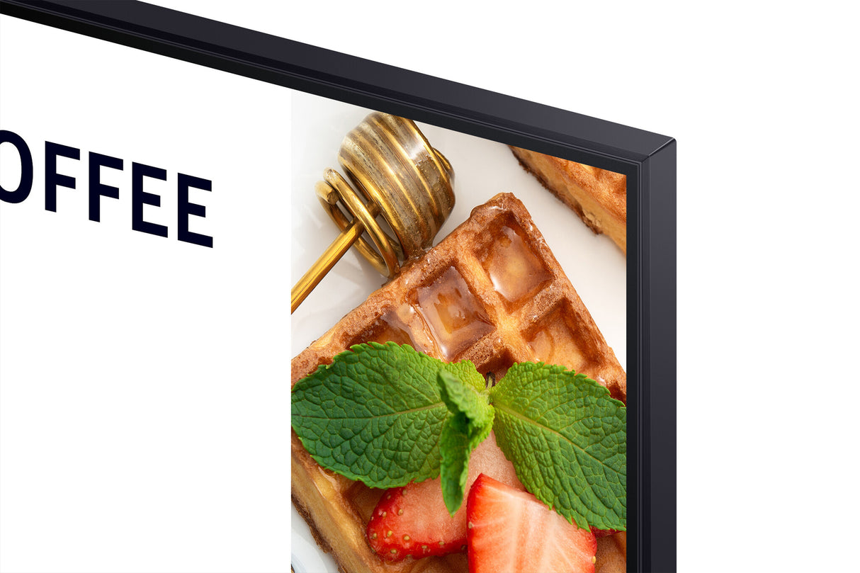 Samsung BE43C-H Digital signage flat panel 109.2 cm (43") LED Wi-Fi 4K Ultra HD Black Built-in processor Tizen 16/7