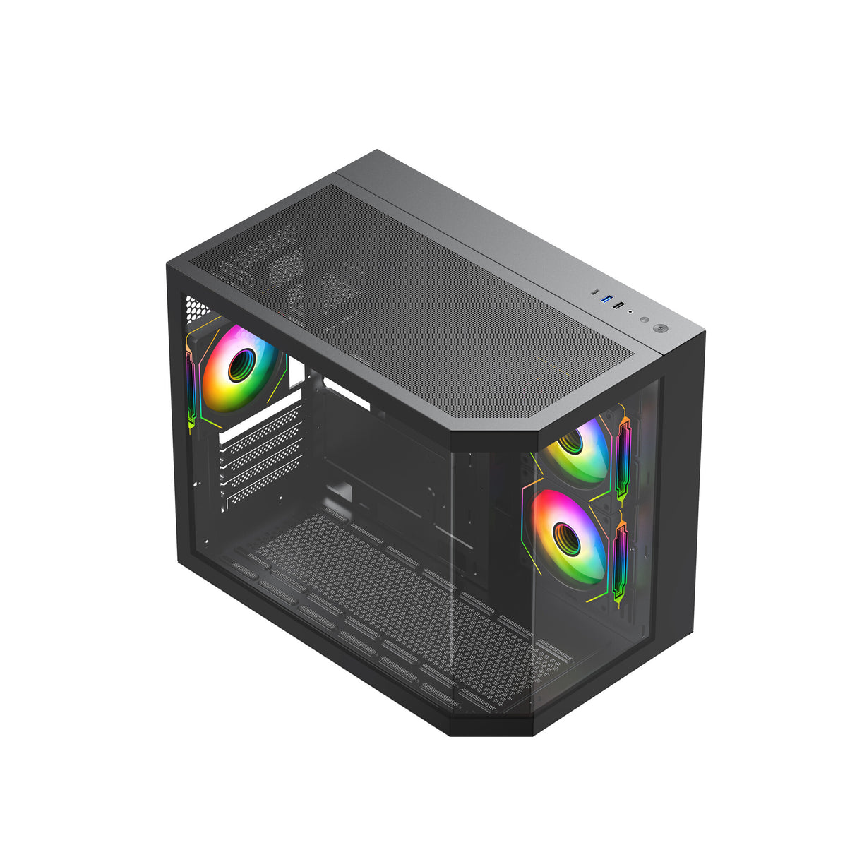 VIDA EDGE MINI MATX ARGB BLACK CASE Cube