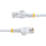 StarTech.com Cat5e Patch Cable with Snagless RJ45 Connectors - 3m, White