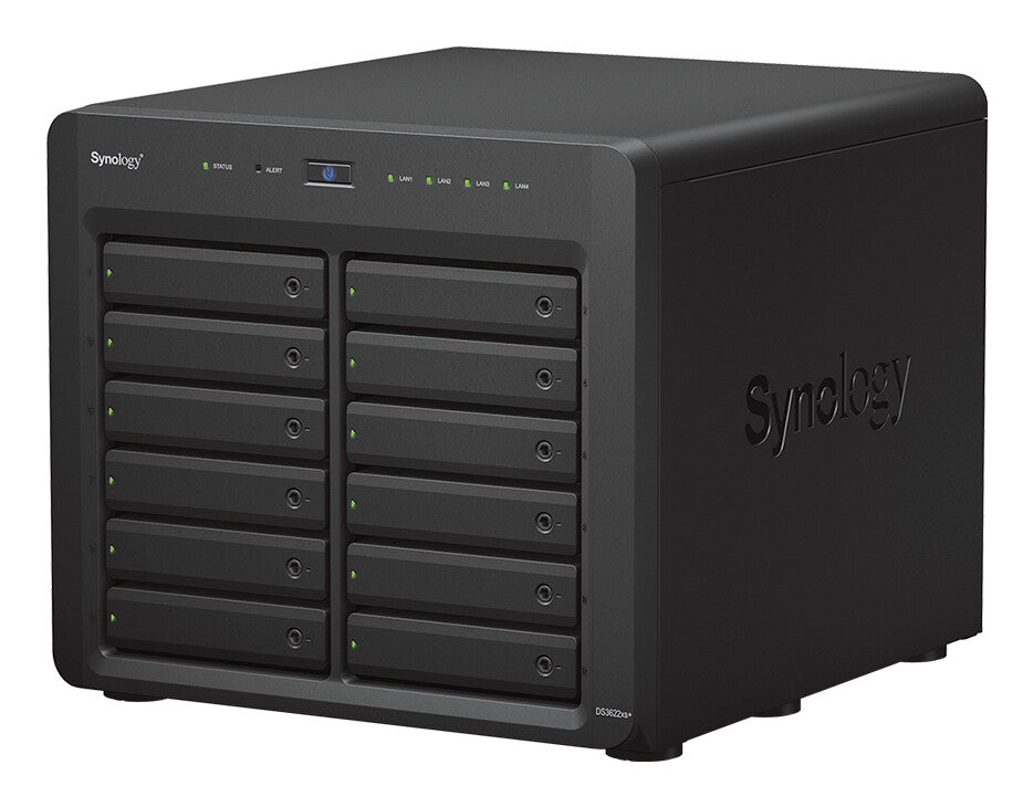 Synology DiskStation DS3622xs+ NAS Desktop Intel® Xeon® D D-1531 16 GB DDR4 144 TB HDD DiskStation Manager Black