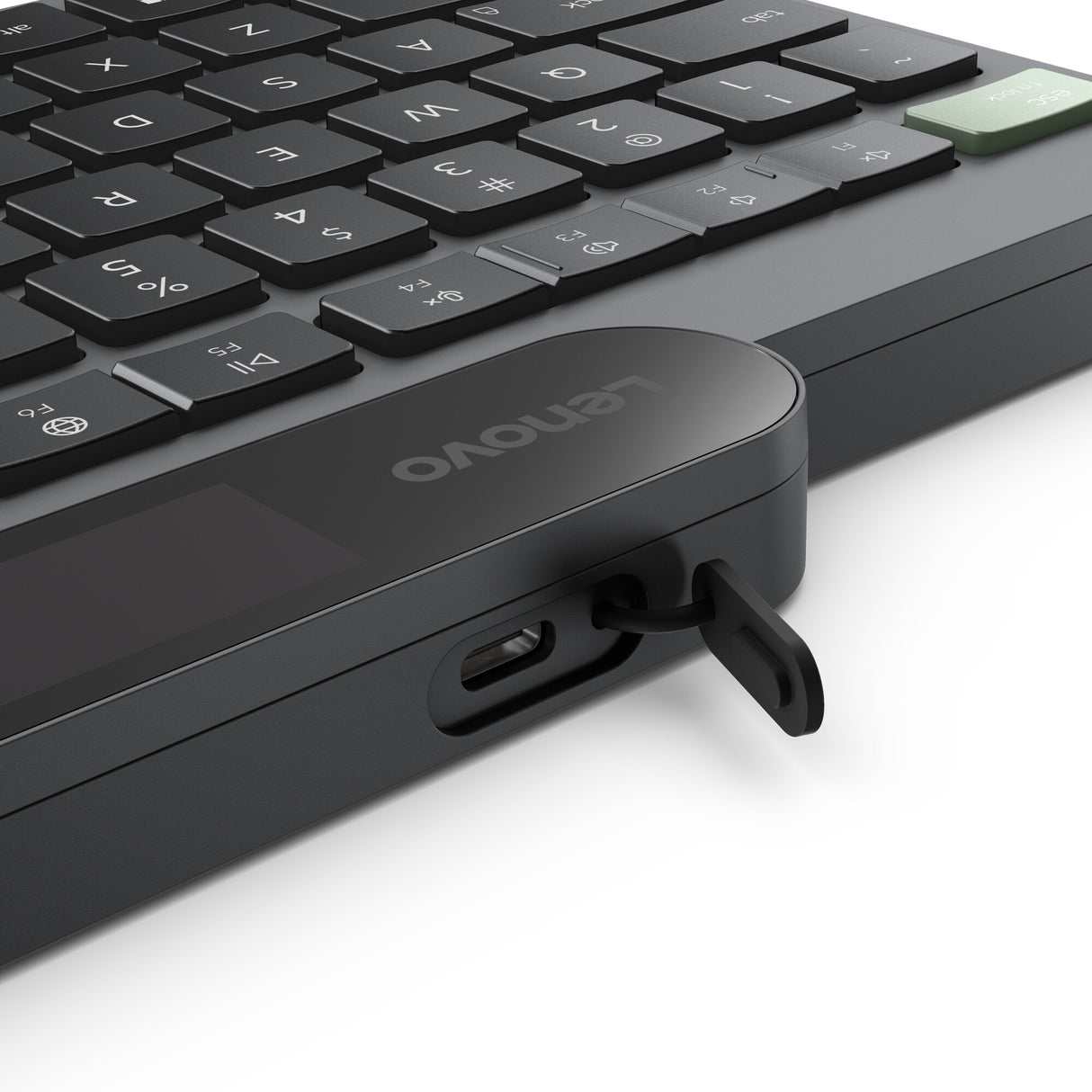Lenovo 4Y41R69491 keyboard Home/Office Bluetooth UK English Black, Green
