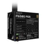 GIGABYTE P650G PCIE 5.1 Power Supply - PCIe 5.1, 80 PLUS Silver, 120mm Fan, ATX 3.1 compatible, UK Plug