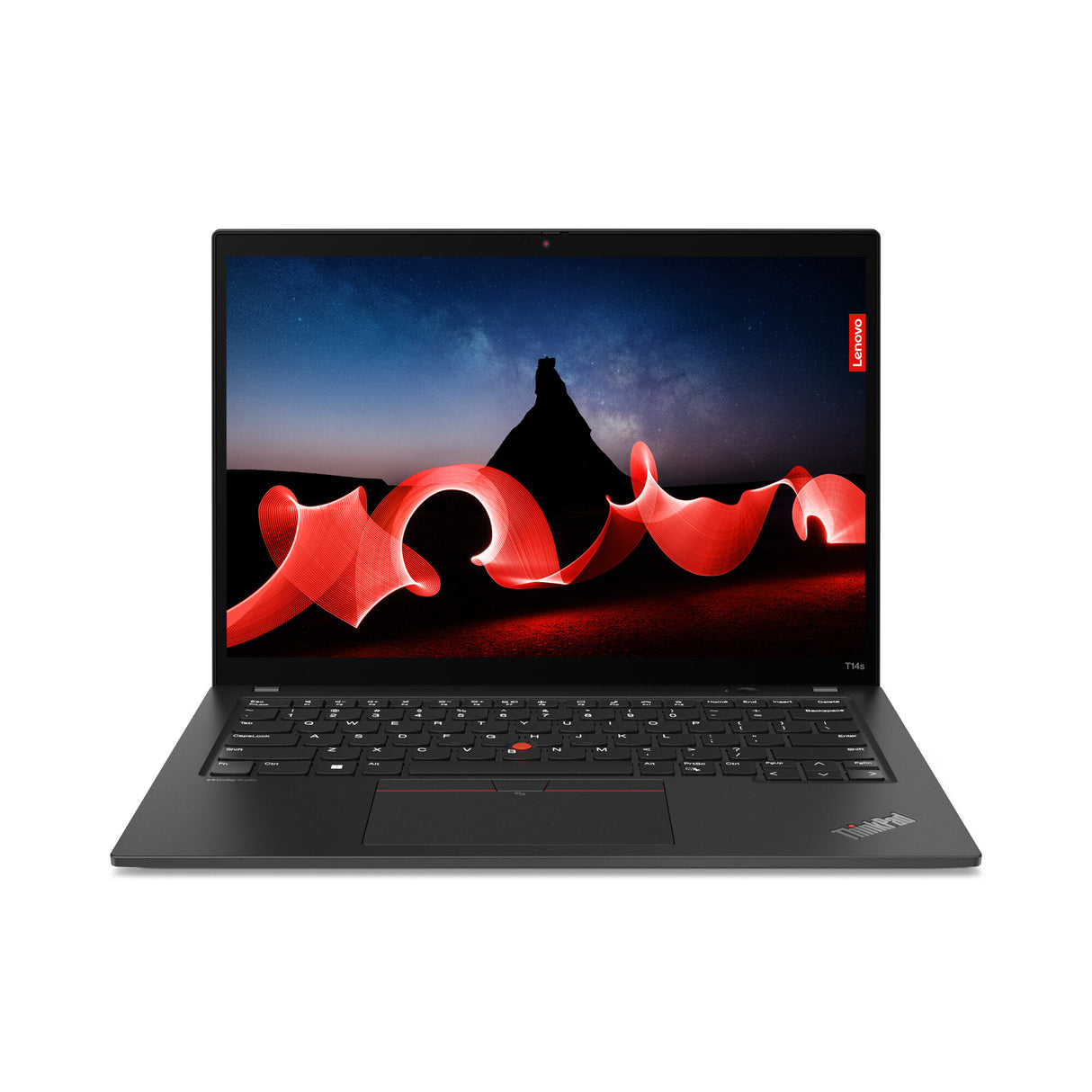 Lenovo ThinkPad T14s Gen 4 (Intel) Intel® Core™ i7 i7-1355U Laptop 35.6 cm (14") WUXGA 16 GB LPDDR5x-SDRAM 512 GB SSD Wi-Fi 6E (802.11ax) Windows 11 Pro UK English Black