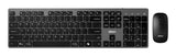 Adesso WKB-7300CB keyboard Mouse included Office RF Wireless QWERTY UK English Black