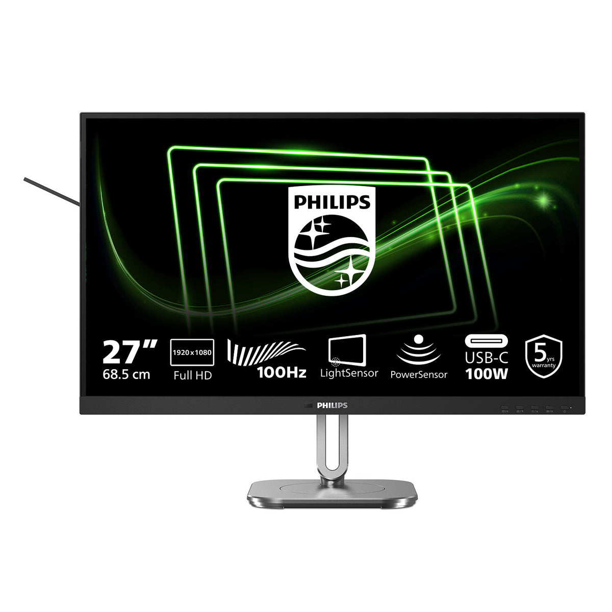 Philips 5000 series 27B2G5500/00 computer monitor 68.6 cm (27") 2560 x 1440 pixels Quad HD LCD Anthracite