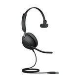 Jabra Evolve2 40 SE Headset Wired Head-band Calls/Music USB Type-A Black