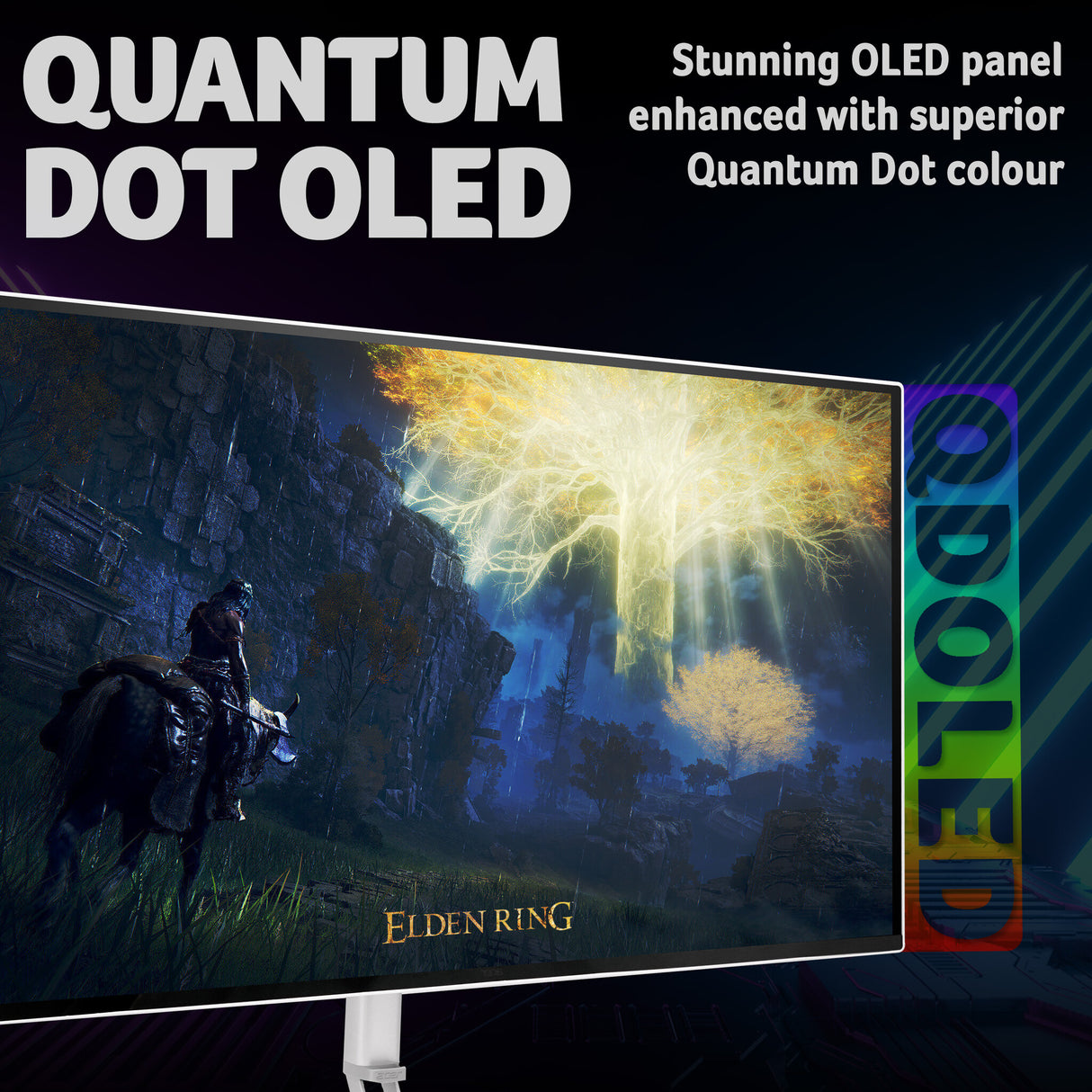 Acer CE270UX QD-OLED monitor - 26.5" Quad HD (2560x1440), QD-OLED, 240Hz, 0.03ms, FreeSync Premium, HDR10, white