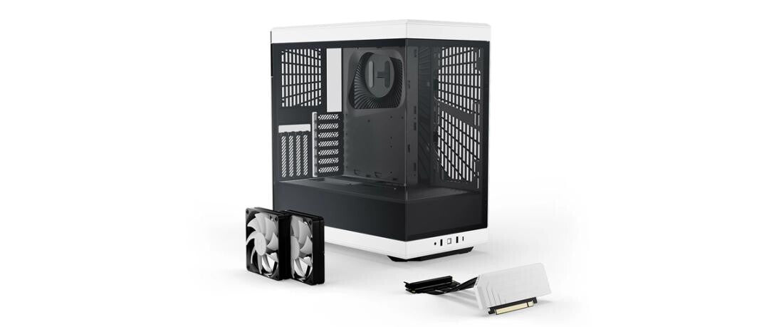 HYTE Y40 Midi Tower Black, White