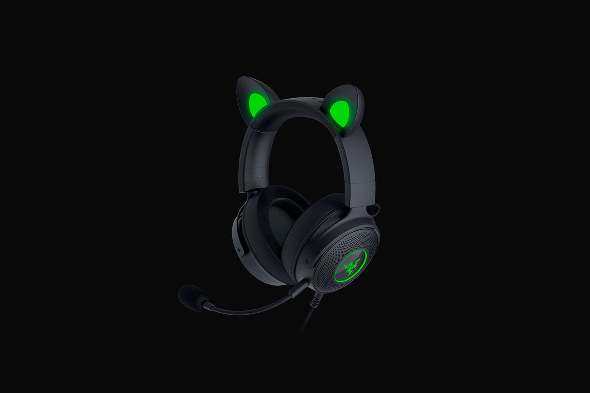 Razer Kraken Kitty V2 Pro Headset Wired Head-band Gaming USB Type-A Black