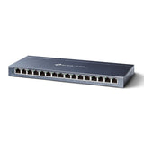 TP-LINK (TL-SG116) Switch de Escritorio No Administrable Gigabit de 16 Puertos, Caja de Acero