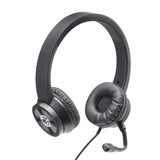 connektgear HP532 Triple Connector Headset with Boom Mic USB Type A & C & 3.5mm - Black