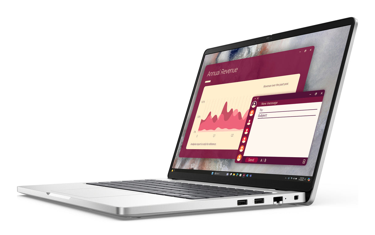 DELL Pro 14 PC14250 Intel Core Ultra 7 265U Laptop 35.6 cm (14") Full HD+ 16 GB DDR5-SDRAM 512 GB SSD Wi-Fi 6E (802.11ax) Windows 11 Pro UK English Platinum