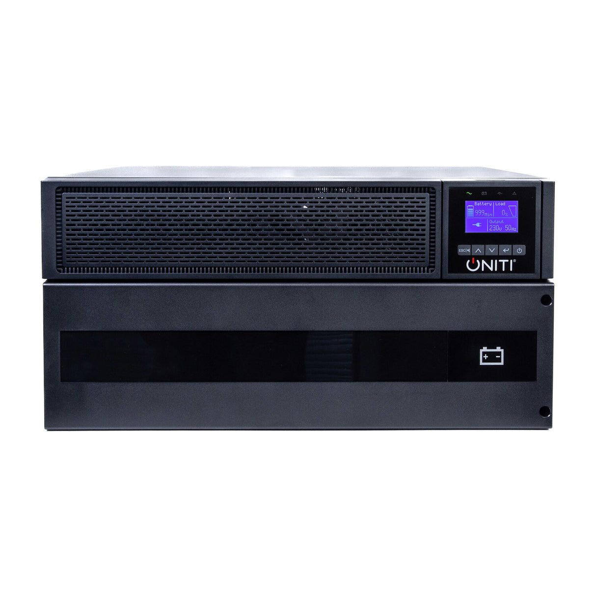 Origin Storage Uniti Power Symphony Online Double Conversion 230V 4U 6kVA / 6kW 6 x IEC C13 + 4 x IEC C19 w/ Rail Kit