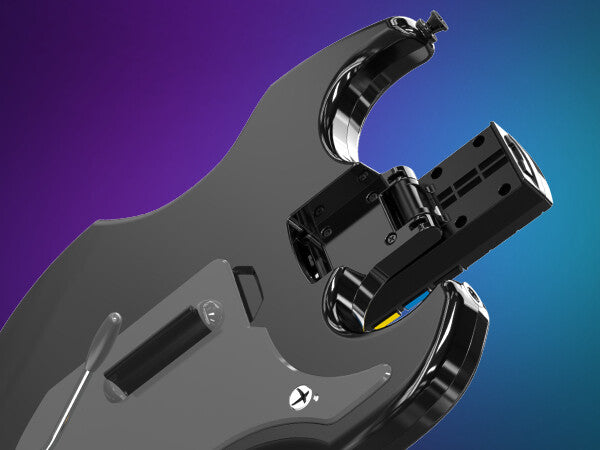 PDP Riffmaster Black, Grey Guitar Analogue / Digital PC, Xbox One, Xbox Series S, Xbox Series X