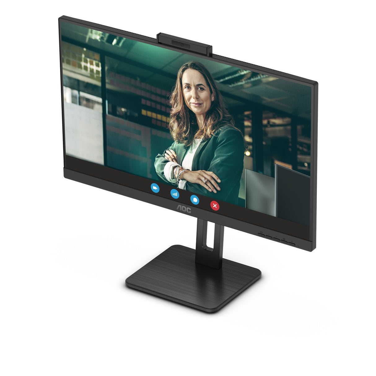 AOC 24P3CW computer monitor 60.5 cm (23.8") 1920 x 1080 pixels Full HD LED Black