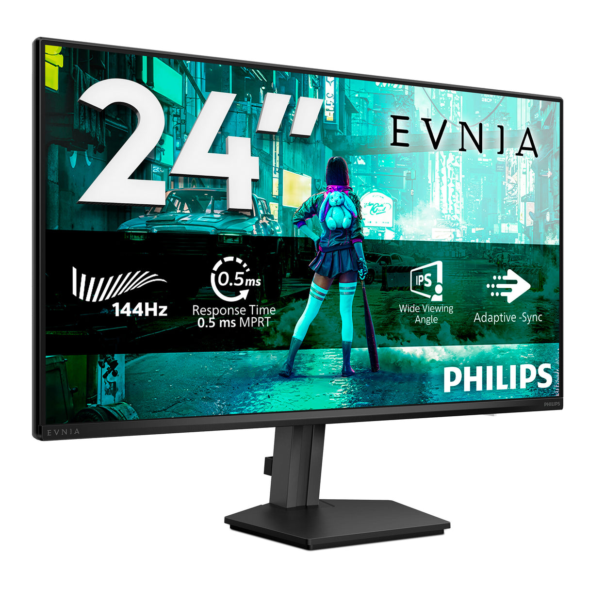 Philips Evnia 3000 24M2N3200NF/00 computer monitor 60.5 cm (23.8") 1920 x 1080 pixels Full HD LCD Black