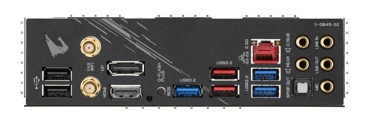 Carte mère Gigabyte B550 AORUS ELITE AX V2 AMD Socket AM4 ATX HDMI/DIsplayPort WiFi 6 M.2 RGB USB 3.2 Type-C