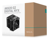DeepCool AK620 G2 Digital NYX Processor Air cooler 12 cm Black 1 pc(s)