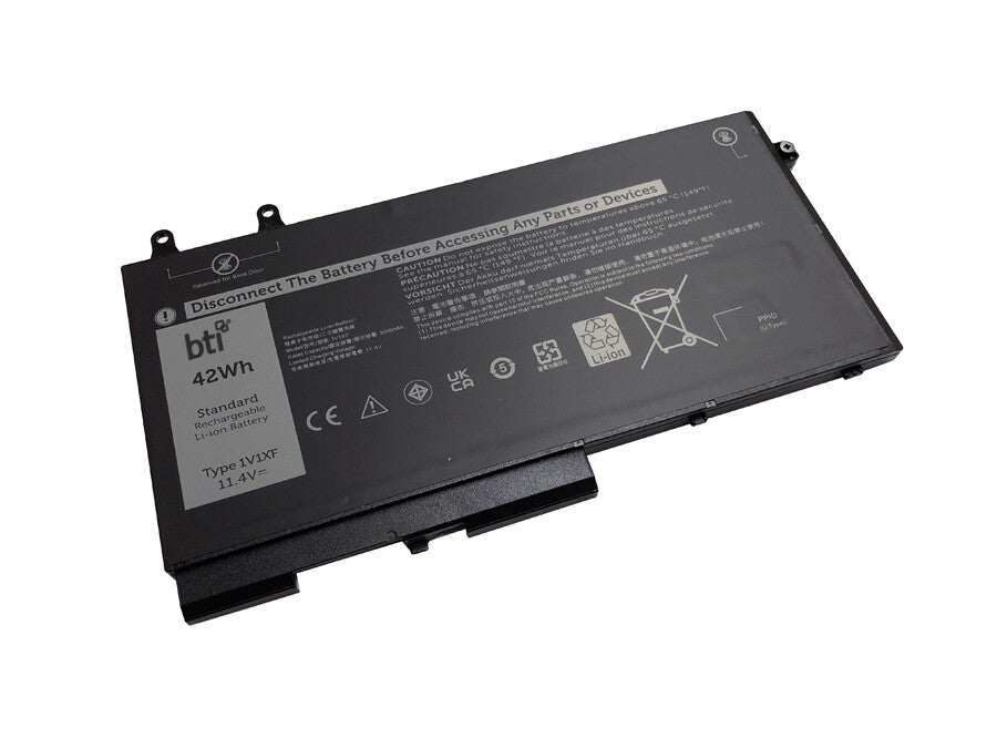 BTI 0XV8CJ compatible 42Wh 3-cell battery for DELL LATITUDE 5400 5500 5501 5401