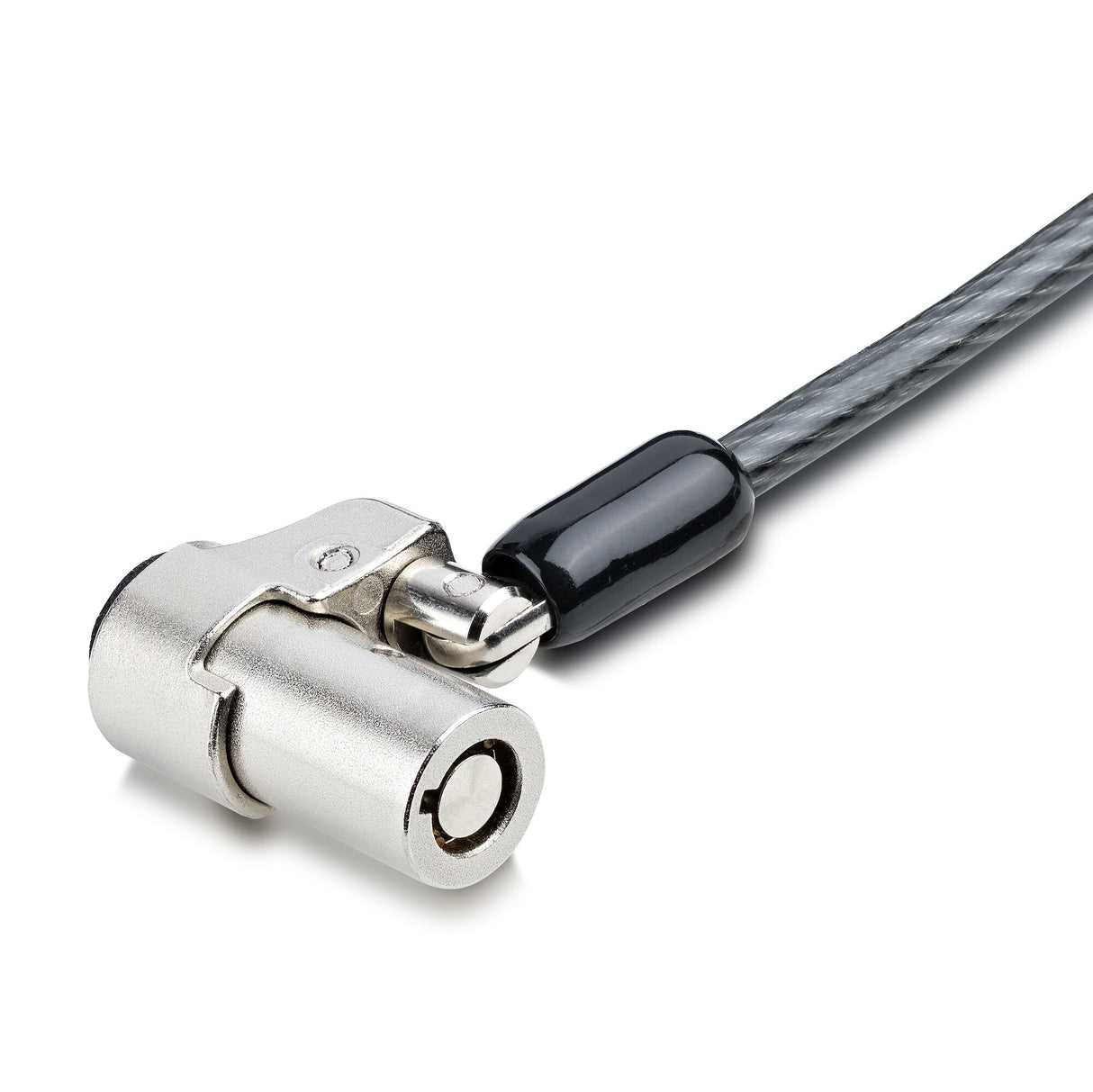 StarTech.com Laptop Cable Lock Compatible With Noble Wedge®; 6Ft (2m), Anti-Theft Keyed Lock, Security Cable for Dell XPS/Latitude/2-in-1 Notebooks, Cut-Resistant, Steel Cable Lock For Laptop