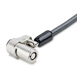 StarTech.com Laptop Cable Lock Compatible With Noble Wedge®; 6Ft (2m), Anti-Theft Keyed Lock, Security Cable for Dell XPS/Latitude/2-in-1 Notebooks, Cut-Resistant, Steel Cable Lock For Laptop