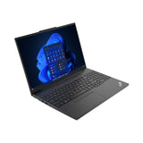 Lenovo ThinkPad E16 Gen 2 (Intel) Intel Core Ultra 5 125U Laptop 40.6 cm (16") WUXGA 16 GB DDR5-SDRAM 256 GB SSD Wi-Fi 6E (802.11ax) Windows 11 Pro Black