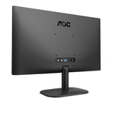 Moniteur IPS AOC 24B2XH/EU 23,8 pouces, Full HD, écran large, VGA, HDMI, 4 ms, 75 Hz, sans cadre, VESA