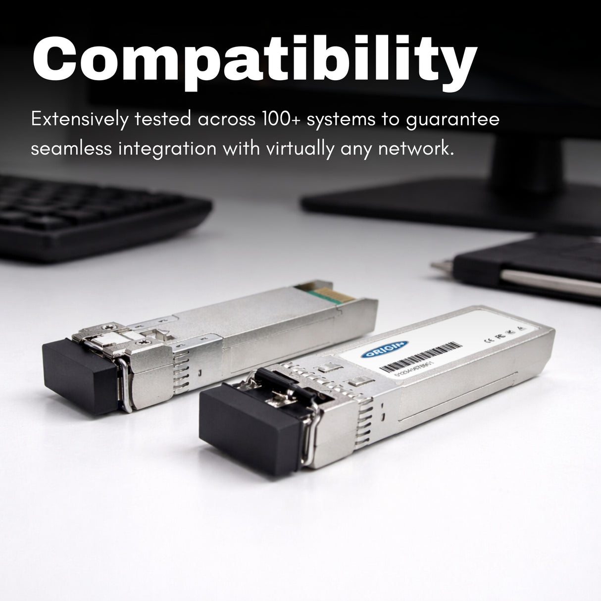 Origin Storage SFP-25G-SR-S Cisco Compatible Transceiver SFP28 25GBase-SR (850nm MMF 100m DOM)