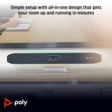 POLY Studio X50 All-In-One Video Bar